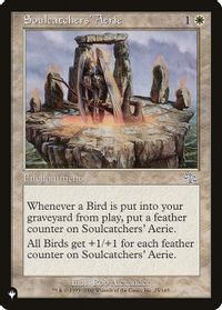 Soulcatchers' Aerie — The List Reprints