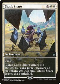 Stasis Snare (Full Art) — The List Reprints