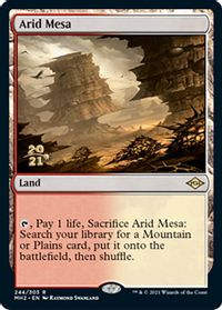 Arid Mesa — Prerelease Cards