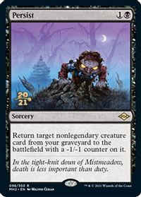 Persist — Prerelease Cards