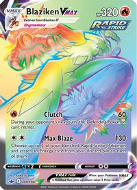 Blaziken VMAX (Secret) — SWSH06: Chilling Reign