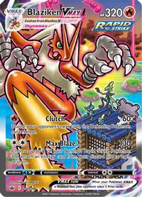 Blaziken VMAX (Alternate Art Secret) — SWSH06: Chilling Reign