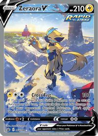 Zeraora V (Alternate Full Art) — SWSH06: Chilling Reign