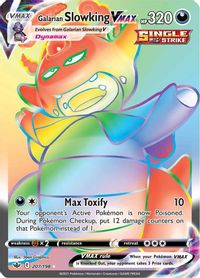 Galarian Slowking VMAX (Secret) — SWSH06: Chilling Reign