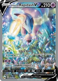 Galarian Rapidash V (Alternate Full Art) — SWSH06: Chilling Reign