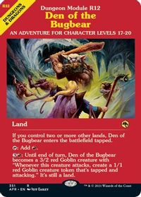 Den of the Bugbear (Dungeon Module) — Adventures in the Forgotten Realms
