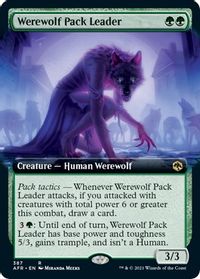 Werewolf Pack Leader (Extended Art) — Adventures in the Forgotten Realms