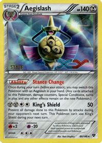 Aegislash - 86/146 (Prerelease) [Staff] — XY Promos