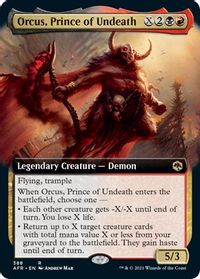 Orcus, Prince of Undeath (Extended Art) — Adventures in the Forgotten Realms