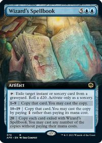 Wizard's Spellbook (Extended Art) — Adventures in the Forgotten Realms