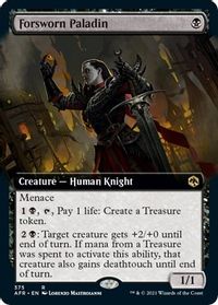 Forsworn Paladin (Extended Art) — Adventures in the Forgotten Realms