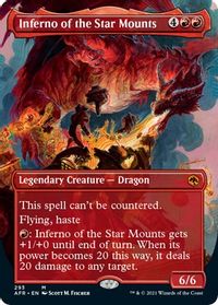 Inferno of the Star Mounts (Borderless) — Adventures in the Forgotten Realms