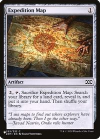 Expedition Map — The List Reprints