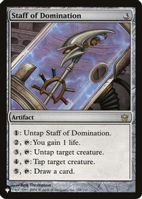 Staff of Domination — The List Reprints