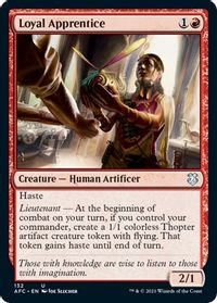 Loyal Apprentice — Commander: Adventures in the Forgotten Realms