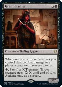 Grim Hireling — Commander: Adventures in the Forgotten Realms