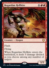 Bogardan Hellkite — Commander: Adventures in the Forgotten Realms