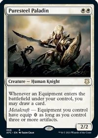 Puresteel Paladin — Commander: Adventures in the Forgotten Realms