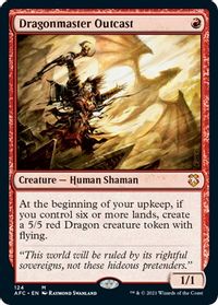 Dragonmaster Outcast — Commander: Adventures in the Forgotten Realms
