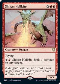 Shivan Hellkite — Commander: Adventures in the Forgotten Realms
