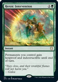 Heroic Intervention — Commander: Adventures in the Forgotten Realms