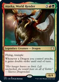 Atarka, World Render — Commander: Adventures in the Forgotten Realms
