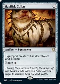Basilisk Collar — Commander: Adventures in the Forgotten Realms