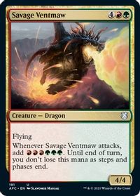 Savage Ventmaw — Commander: Adventures in the Forgotten Realms