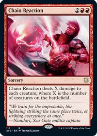 Chain Reaction — Commander: Adventures in the Forgotten Realms