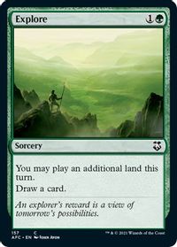Explore — Commander: Adventures in the Forgotten Realms
