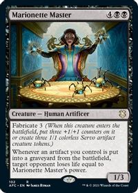Marionette Master — Commander: Adventures in the Forgotten Realms