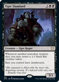 Ogre Slumlord — Commander: Adventures in the Forgotten Realms