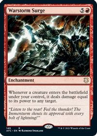Warstorm Surge — Commander: Adventures in the Forgotten Realms