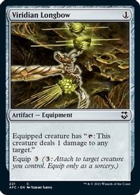 Viridian Longbow — Commander: Adventures in the Forgotten Realms