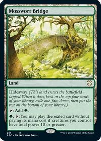 Mosswort Bridge — Commander: Adventures in the Forgotten Realms
