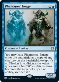 Phantasmal Image — Commander: Adventures in the Forgotten Realms
