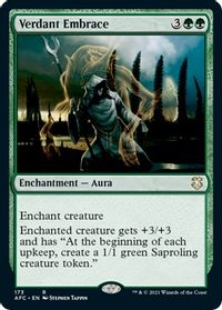 Verdant Embrace — Commander: Adventures in the Forgotten Realms
