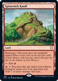 Spinerock Knoll — Commander: Adventures in the Forgotten Realms