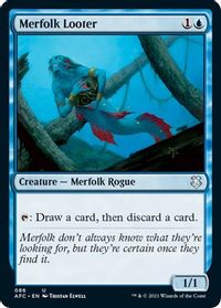 Merfolk Looter — Commander: Adventures in the Forgotten Realms