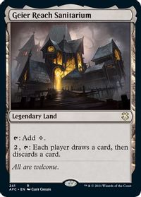 Geier Reach Sanitarium — Commander: Adventures in the Forgotten Realms