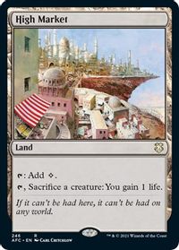 High Market — Commander: Adventures in the Forgotten Realms