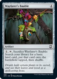 Wayfarer's Bauble — Commander: Adventures in the Forgotten Realms