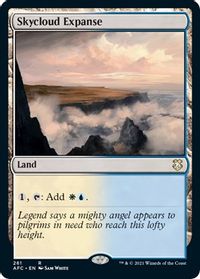 Skycloud Expanse — Commander: Adventures in the Forgotten Realms