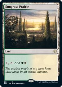 Sungrass Prairie — Commander: Adventures in the Forgotten Realms