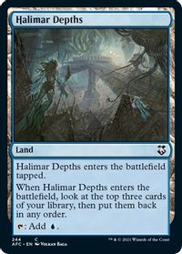 Halimar Depths — Commander: Adventures in the Forgotten Realms