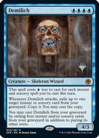 Demilich — Promo Pack: Adventures in the Forgotten Realms