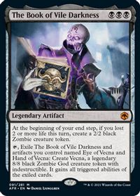 The Book of Vile Darkness — Promo Pack: Adventures in the Forgotten Realms