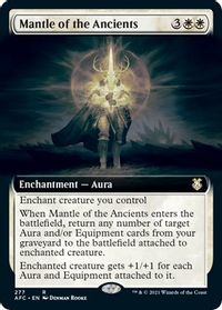 Mantle of the Ancients (Extended Art) — Commander: Adventures in the Forgotten Realms