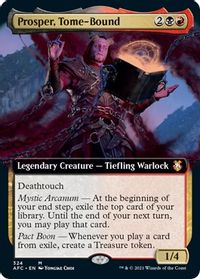 Prosper, Tome-Bound (Extended Art) — Commander: Adventures in the Forgotten Realms