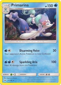 Primarina - 41/149 (Water Web Holo) — Miscellaneous Cards & Products
